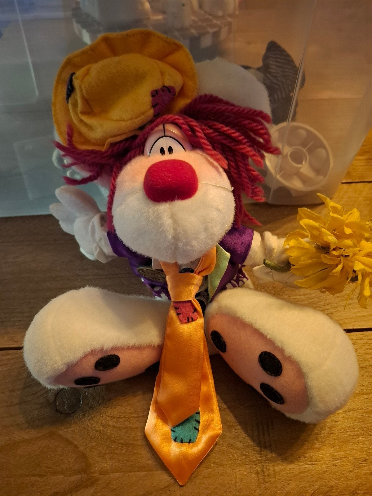 Vintage Diddl knuffel. 10 jaar jubileum knuffel, Verzamelen, Ophalen of Verzenden, Diddl, Gebruikt, Knuffel