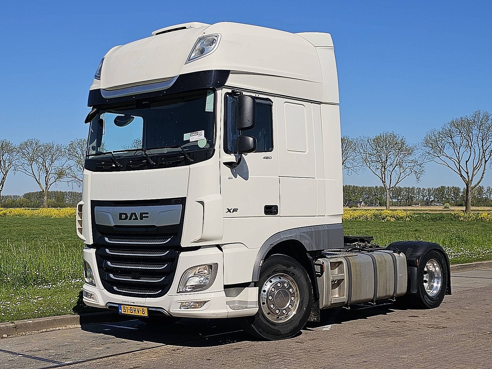 DAF XF 480, Auto's, Automaat, Euro 6, Wit, Origineel Nederlands