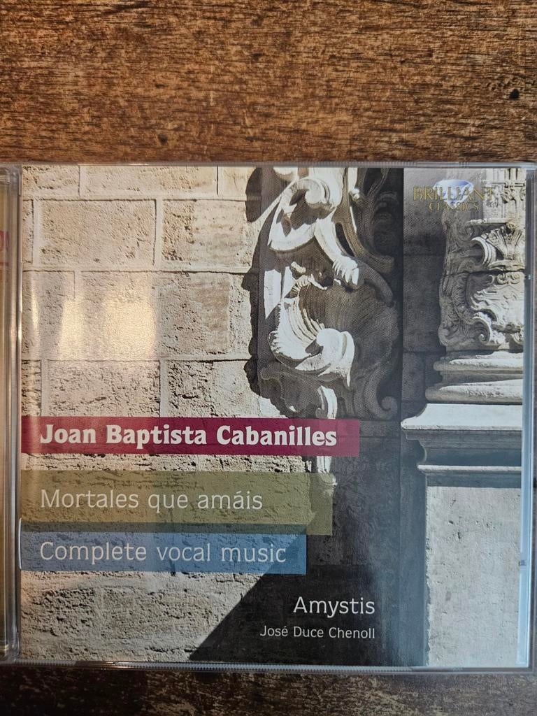Joan Bautista Cabanilles - Mortales que amáis (CD), Ophalen of Verzenden, Romantiek, Zo goed als nieuw, Orkest of Ballet