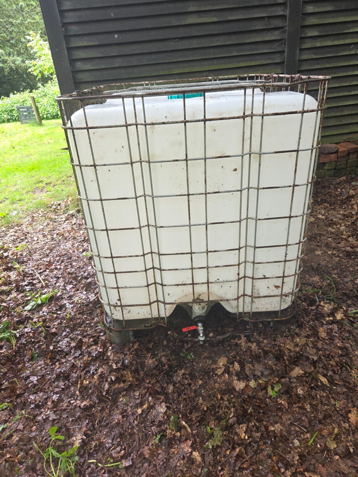 IBC container 1000 liter., Ophalen of Verzenden, Gebruikt, Minder dan 10 meter