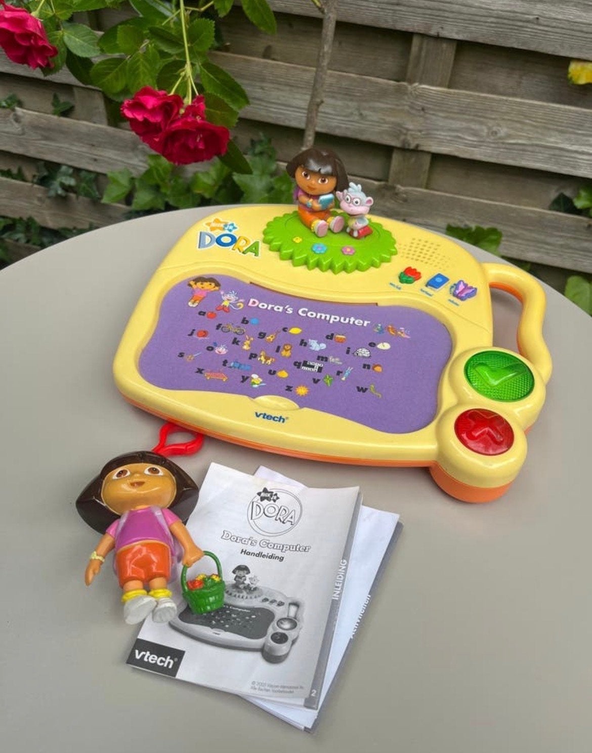 Vtech Dora's Computer - Educatief Speelgoed, Kinderen en Baby's, Ophalen of Verzenden, Nieuw, Taal en Lezen, Met geluid