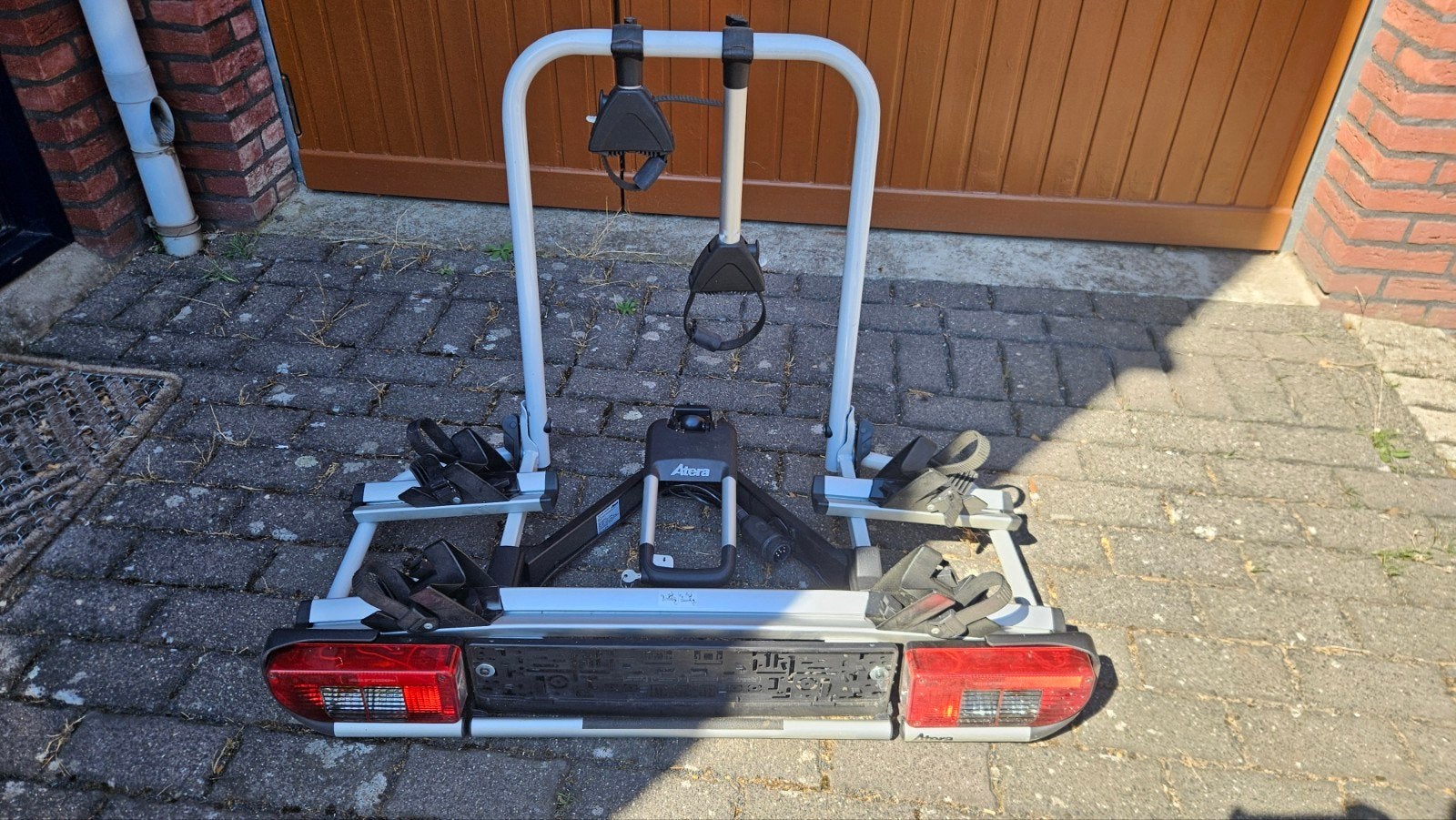 Atera SSP 2/3 Trekhaakdrager voor 2 fietsen, Auto diversen, Fietsendragers, Ophalen, 2 fietsen, Zo goed als nieuw, Trekhaakdrager