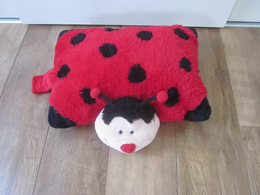 Pillow Pets zacht rood kussen knuffel lieve heersbeestje, Ophalen of Verzenden, Zo goed als nieuw, Overige typen