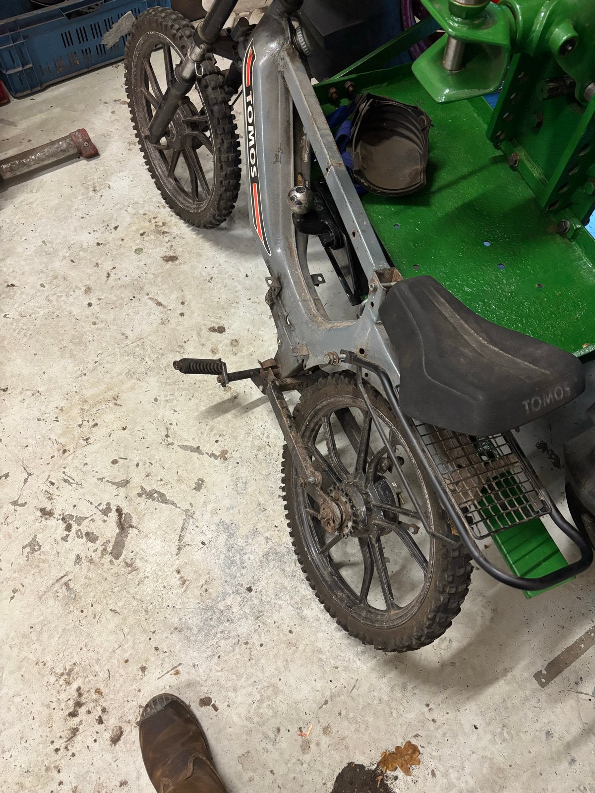 Tomos frame zonder kenteken, Ophalen, Gebruikt, Frame