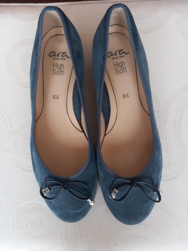 SCHOENEN MARK ARA MAAT 6.5 BLAUW, Kleding | Dames, Schoenen, Ophalen of Verzenden, Zo goed als nieuw, Sneakers of Gympen