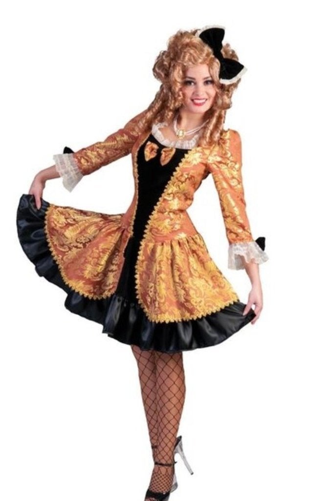 Barokke / Markiezin (carnavals) kostuum., Kleding | Dames, Carnavalskleding en Feestkleding, Ophalen of Verzenden, Kleding, Maat 36 (S)
