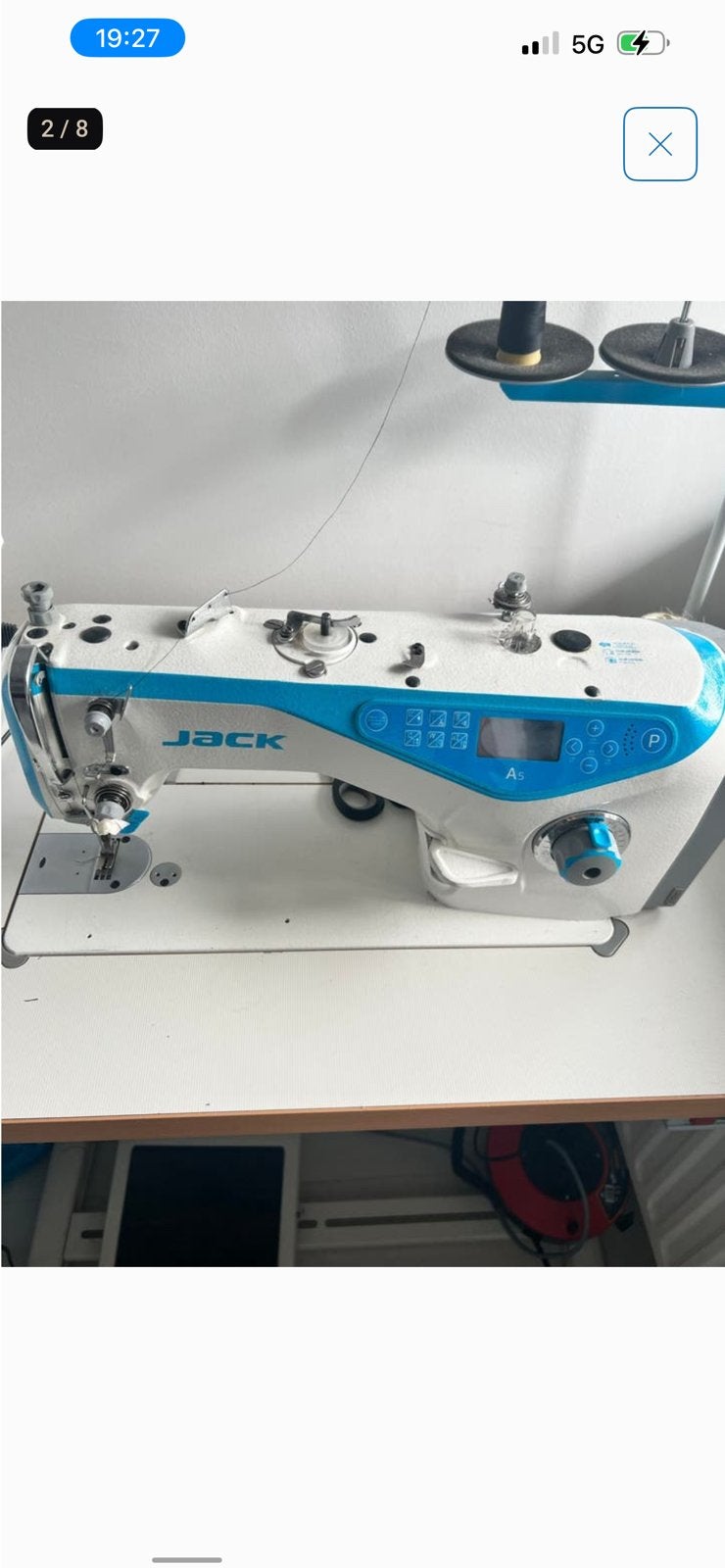 industriele naaimachine, Watersport en Boten, Bootonderdelen, Ophalen of Verzenden, Zo goed als nieuw, Ankeren en Afmeren, Zeilboot of Motorboot