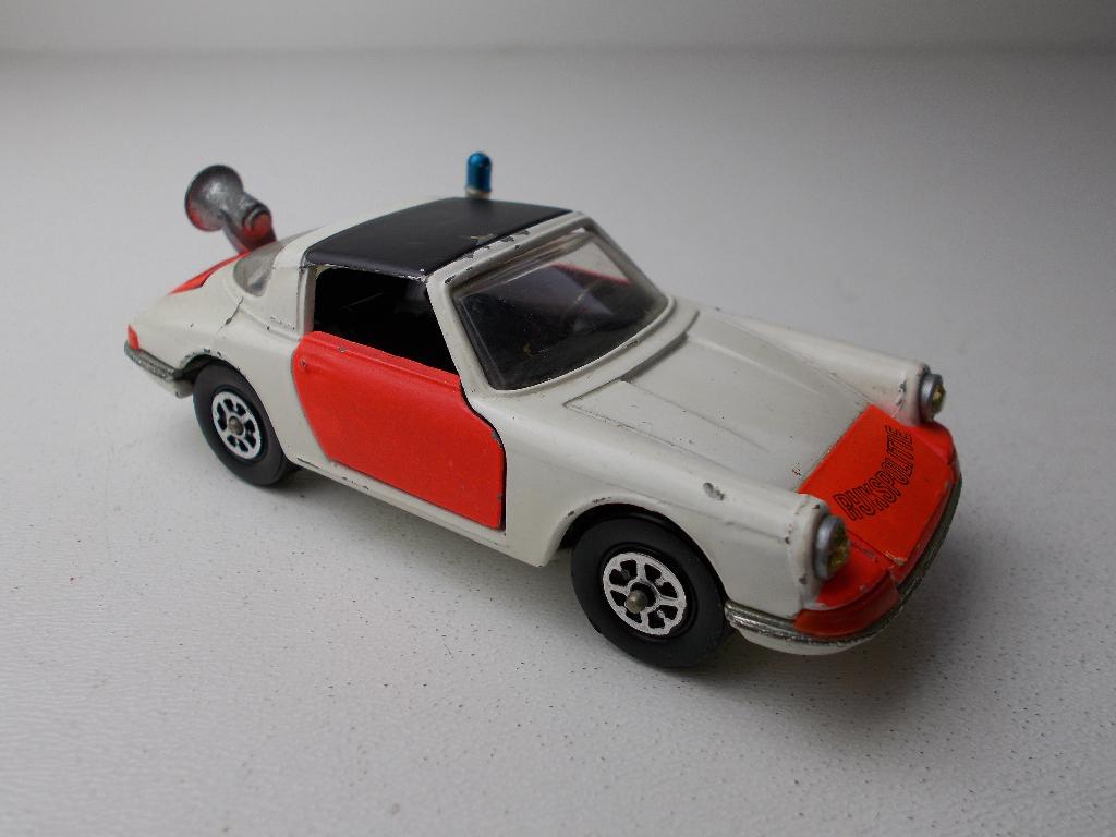 1973 Corgi Toys 509 PORSCHE TARGA 911 DUTCH EXPORT Izgst -E-, Ophalen of Verzenden, Zo goed als nieuw, Auto, Corgi