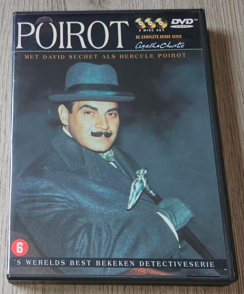Poirot DVD - De complete derde serie (3 disc set), Ophalen of Verzenden