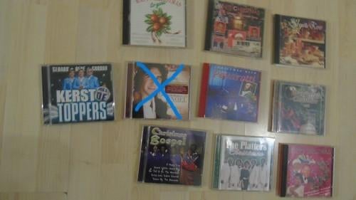 partij 9 kerst cd's, zie beschrijving, Ophalen of Verzenden, Zo goed als nieuw