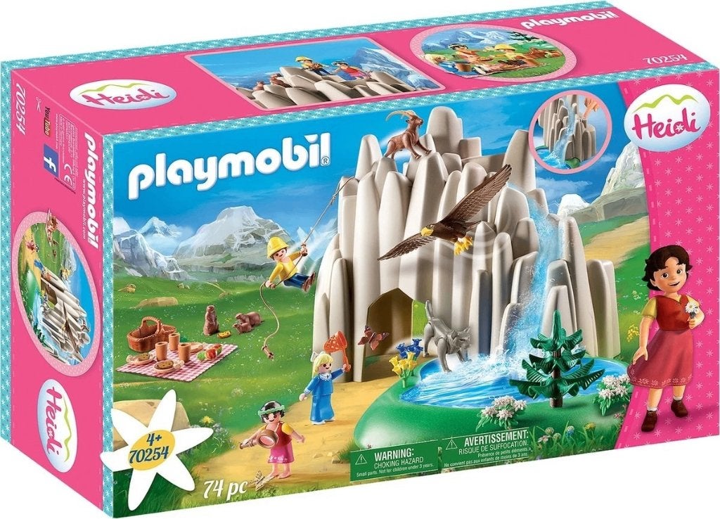 Playmobil 70254 Heidis Kristalmeer Heidi , Peter en Clara, Complete set, Overige typen, Nieuw, Ophalen of Verzenden