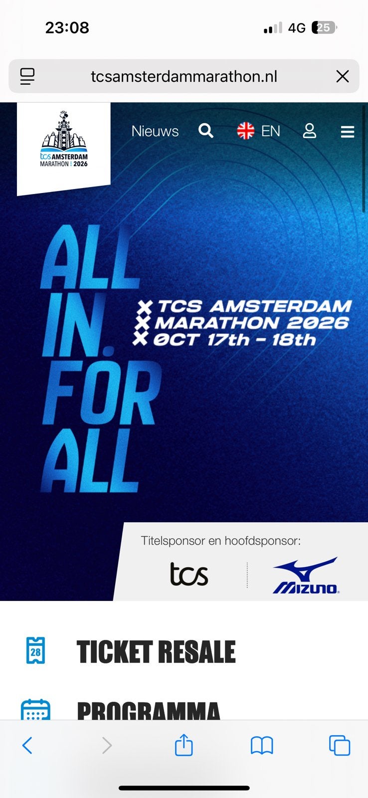 Ticket TCS marathon Amsterdam, Drie personen of meer