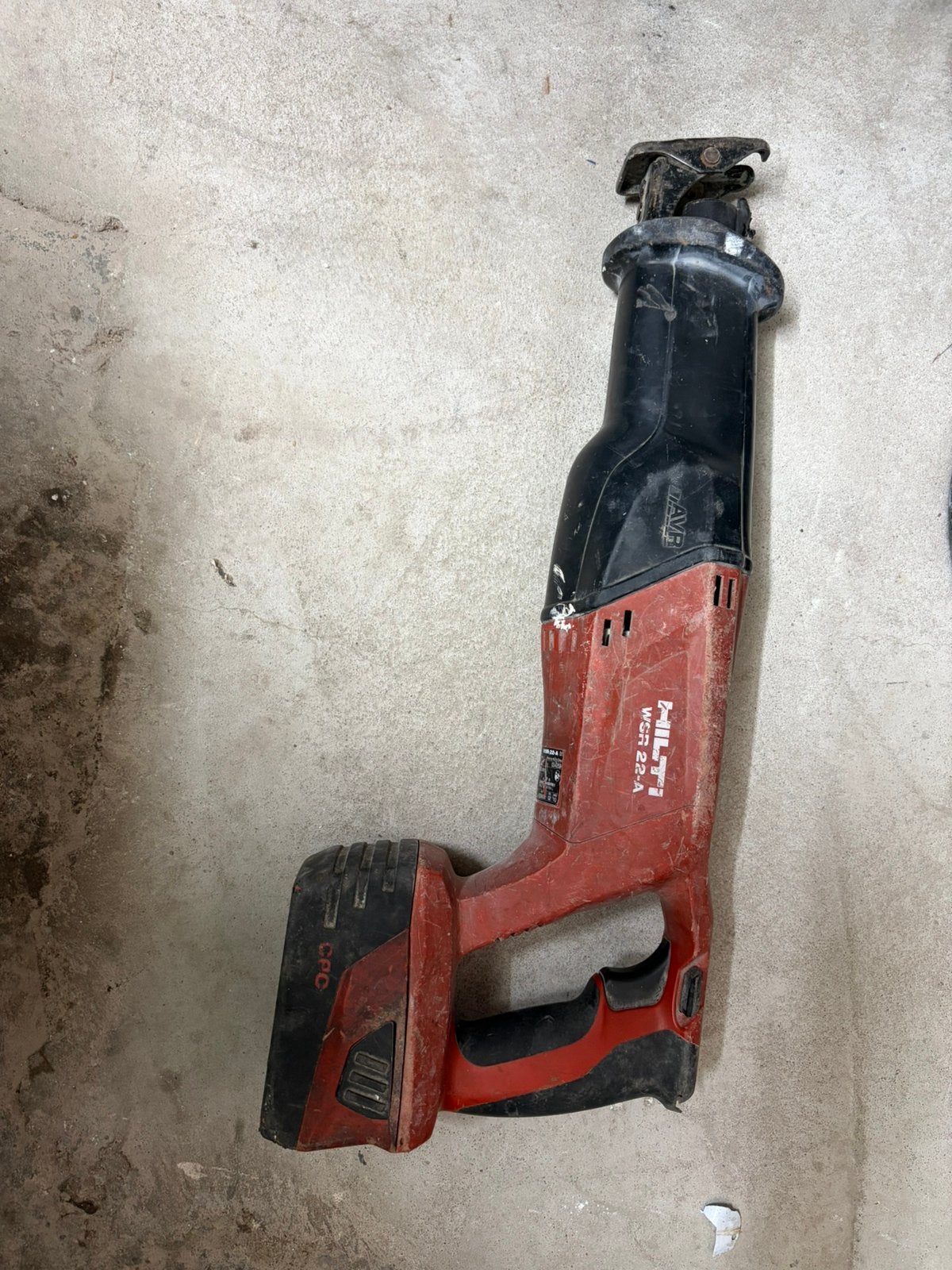 Hilti Reciprozaag WSR 22 A, Gebruikt, 70 mm of meer, 600 tot 1200 watt, Ophalen of Verzenden