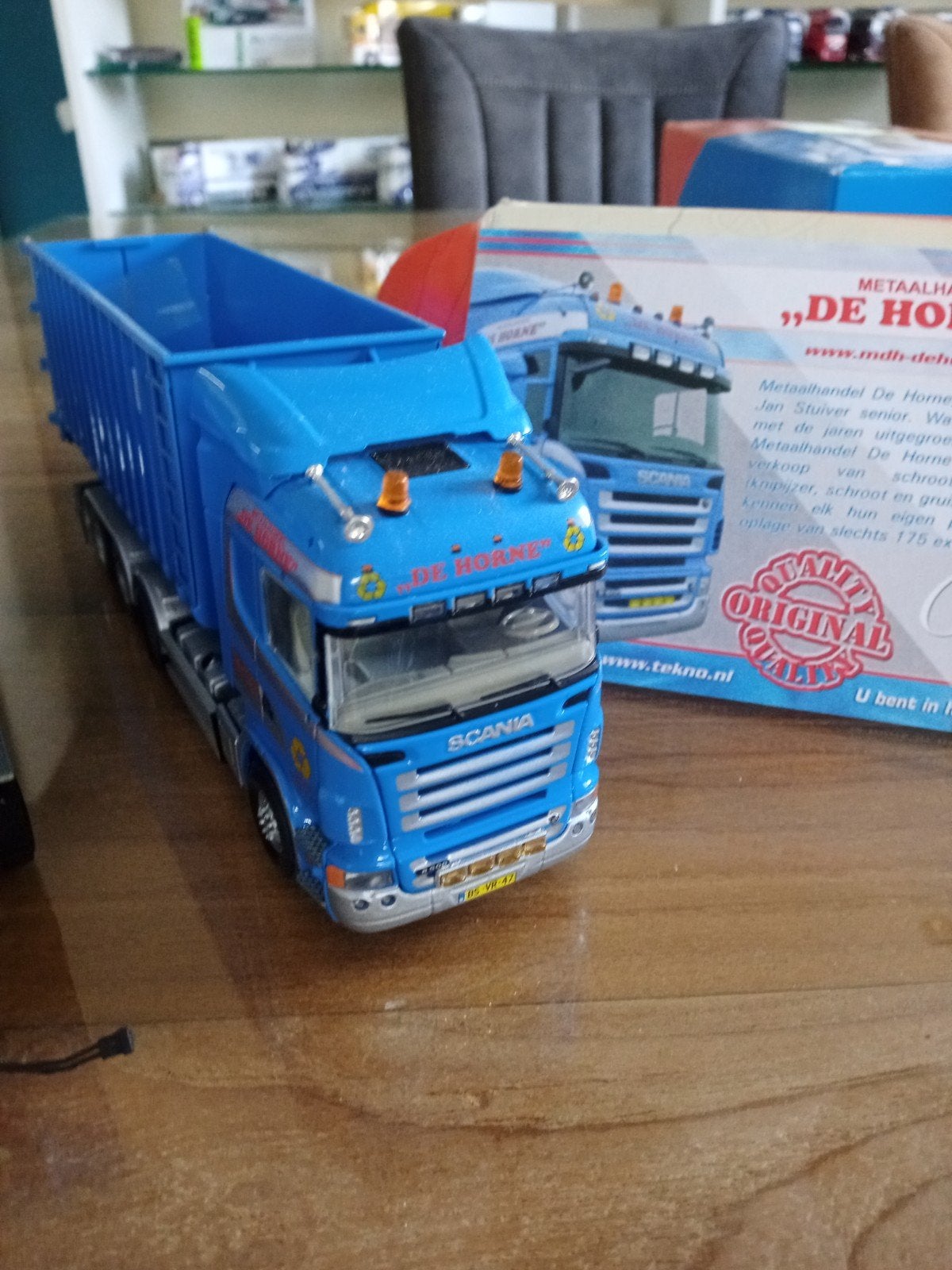 Tekno DE HORNE, Hobby en Vrije tijd, Ophalen of Verzenden, Zo goed als nieuw, Bus of Vrachtwagen, Tekno
