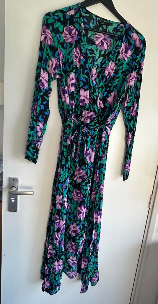 Colourful Rebel maxi jurk groen/paars, maat XL, Maat 46/48 (XL) of groter, Nieuw, Ophalen of Verzenden, Onder de knie