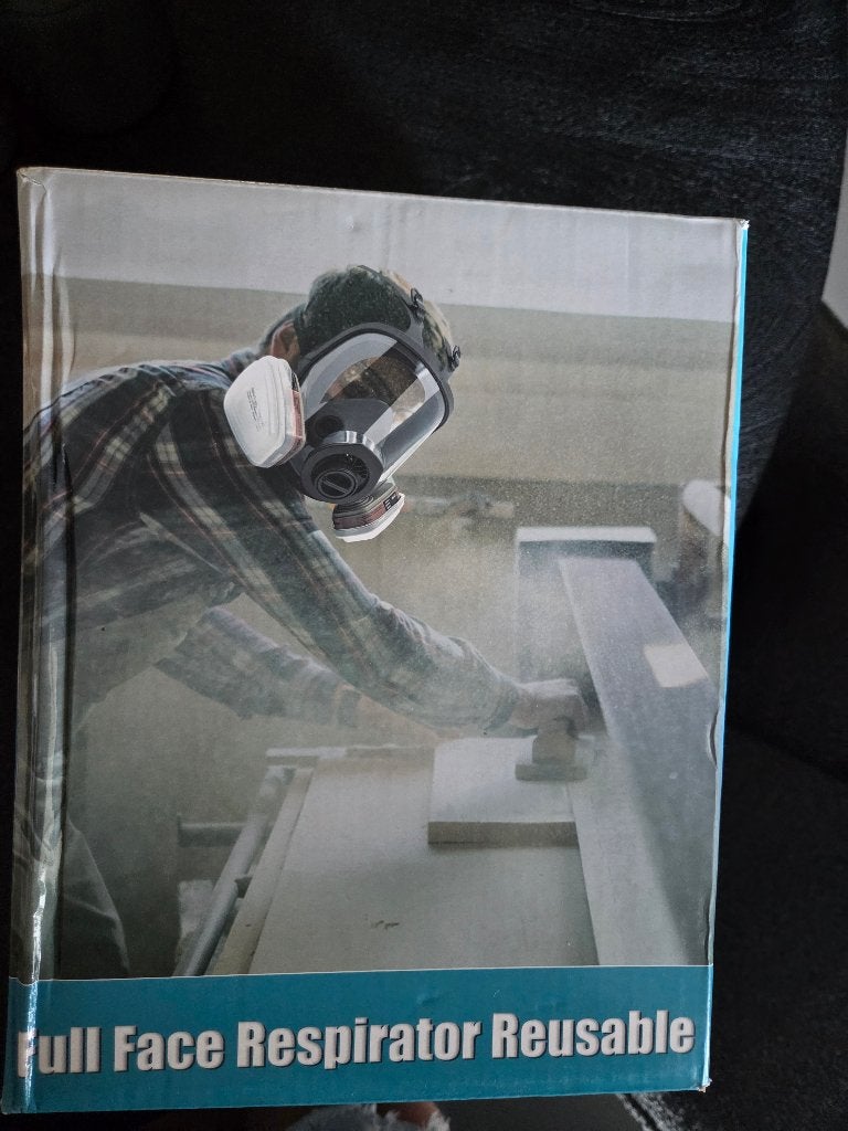 Gas/stof masker met filter, nieuw in doos, Ophalen of Verzenden, Nieuw, Volgelaatsmaskers