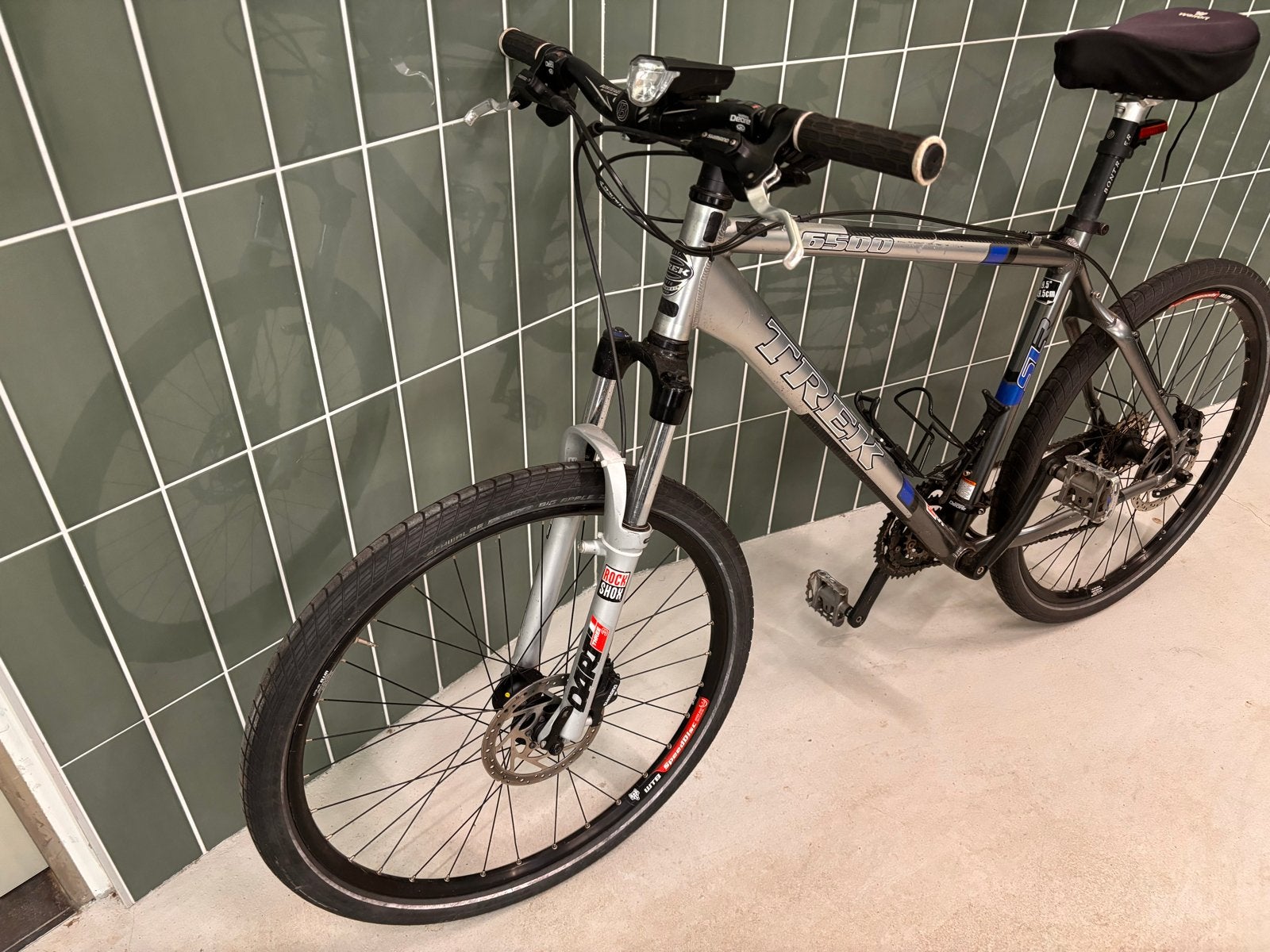 Trek 6500 Mountainbike - Herenfiets met schijfremmen, Fietsen en Brommers, Fietsen | Mountainbikes en ATB, Ophalen, Gebruikt, Hardtail