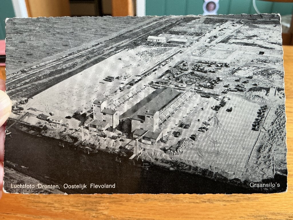 Graansilo’s Oostelijk flevoland, Verzenden, 1960 tot 1980, Ongelopen, Flevoland
