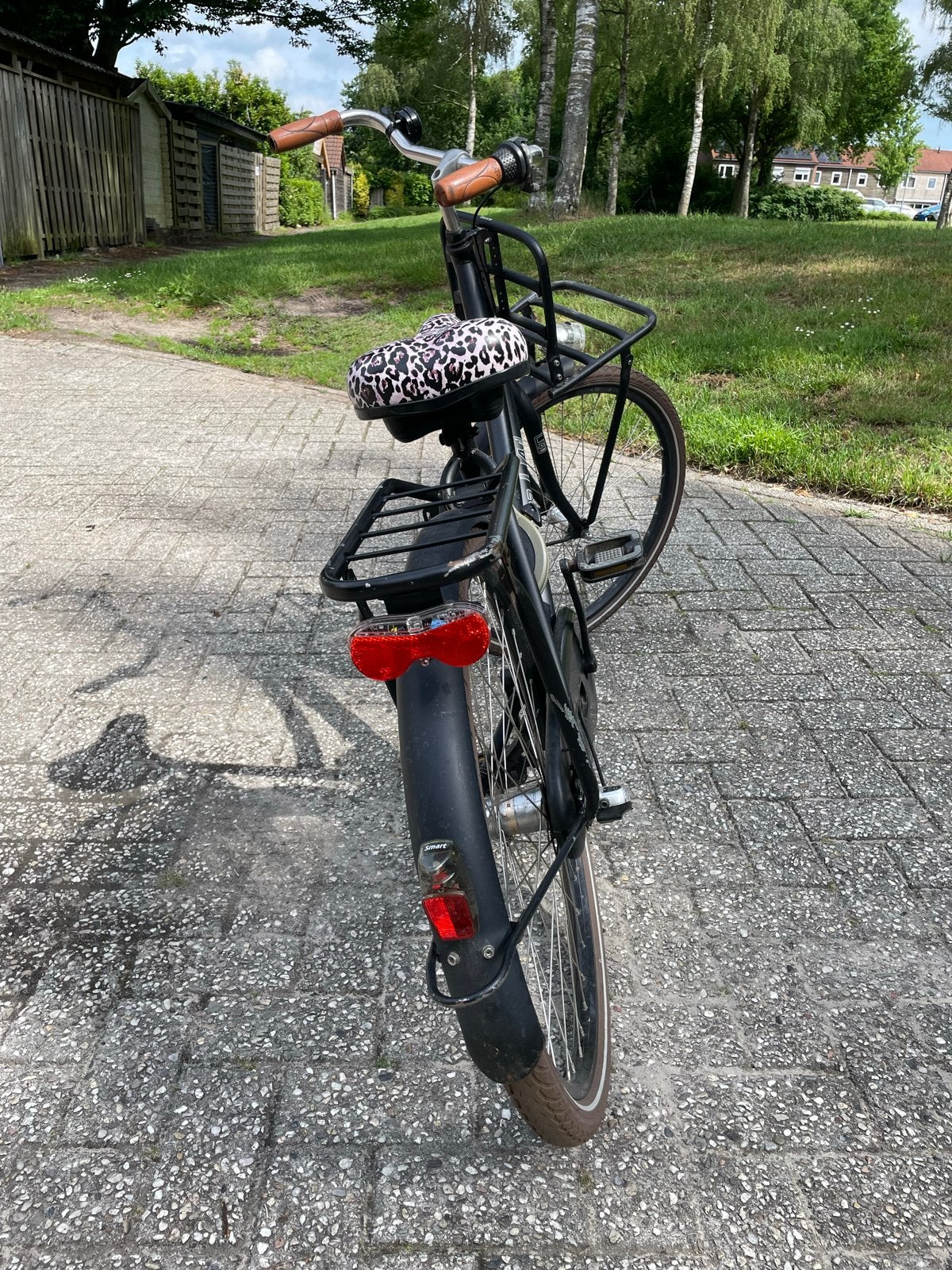 Cortina u4 26 inch meiden- Zwart, 3 versnellingen, Fietsen en Brommers, Fietsen | Dames | Damesfietsen, Gebruikt, Velgrem, Versnellingen
