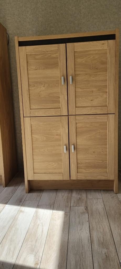 Licht eiken Barkast, Huis en Inrichting, Ophalen, 50 tot 100 cm, 150 tot 200 cm, 50 tot 75 cm