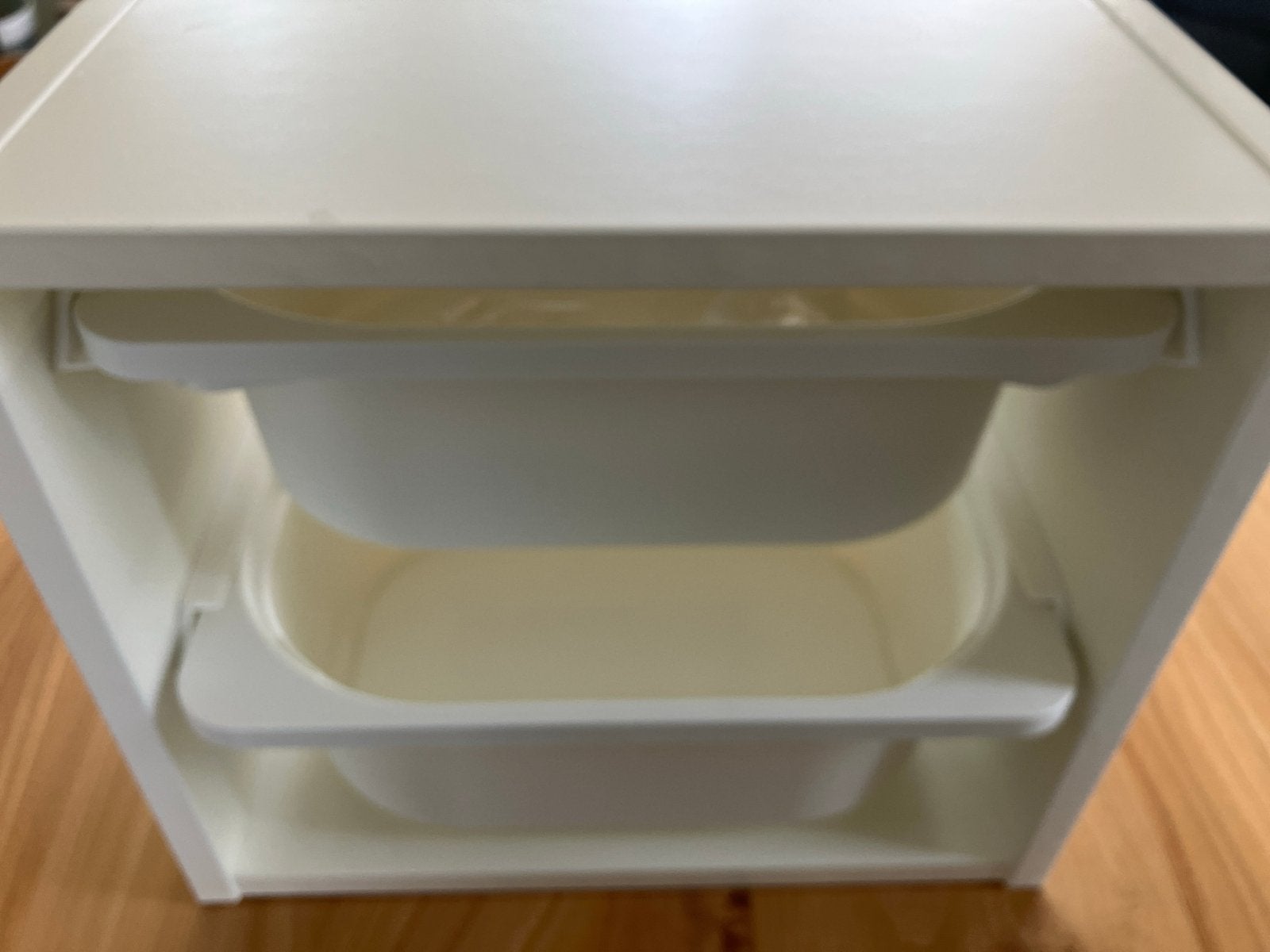 IKEA Trofast opbergkast met 2 bakken - 34x30x20 cm, Ophalen, Zo goed als nieuw