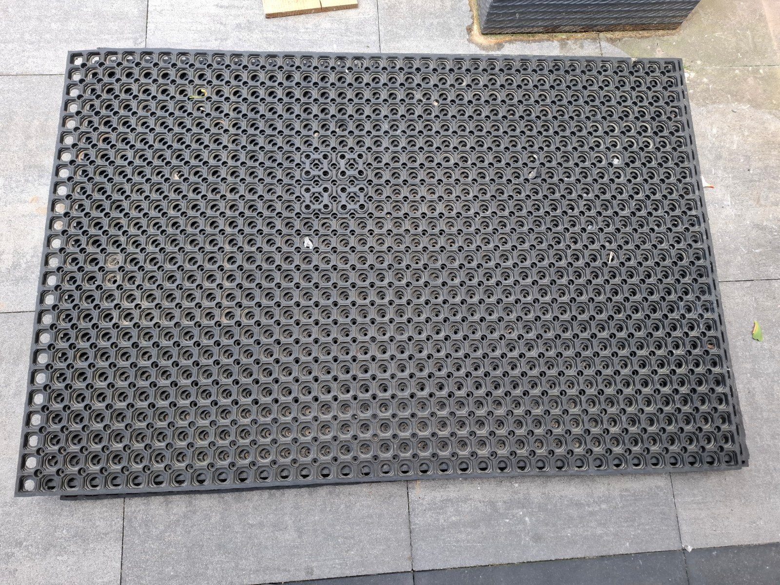 Rubberen ringmatten, Tuin en Terras, Ophalen, Gebruikt, Rubber