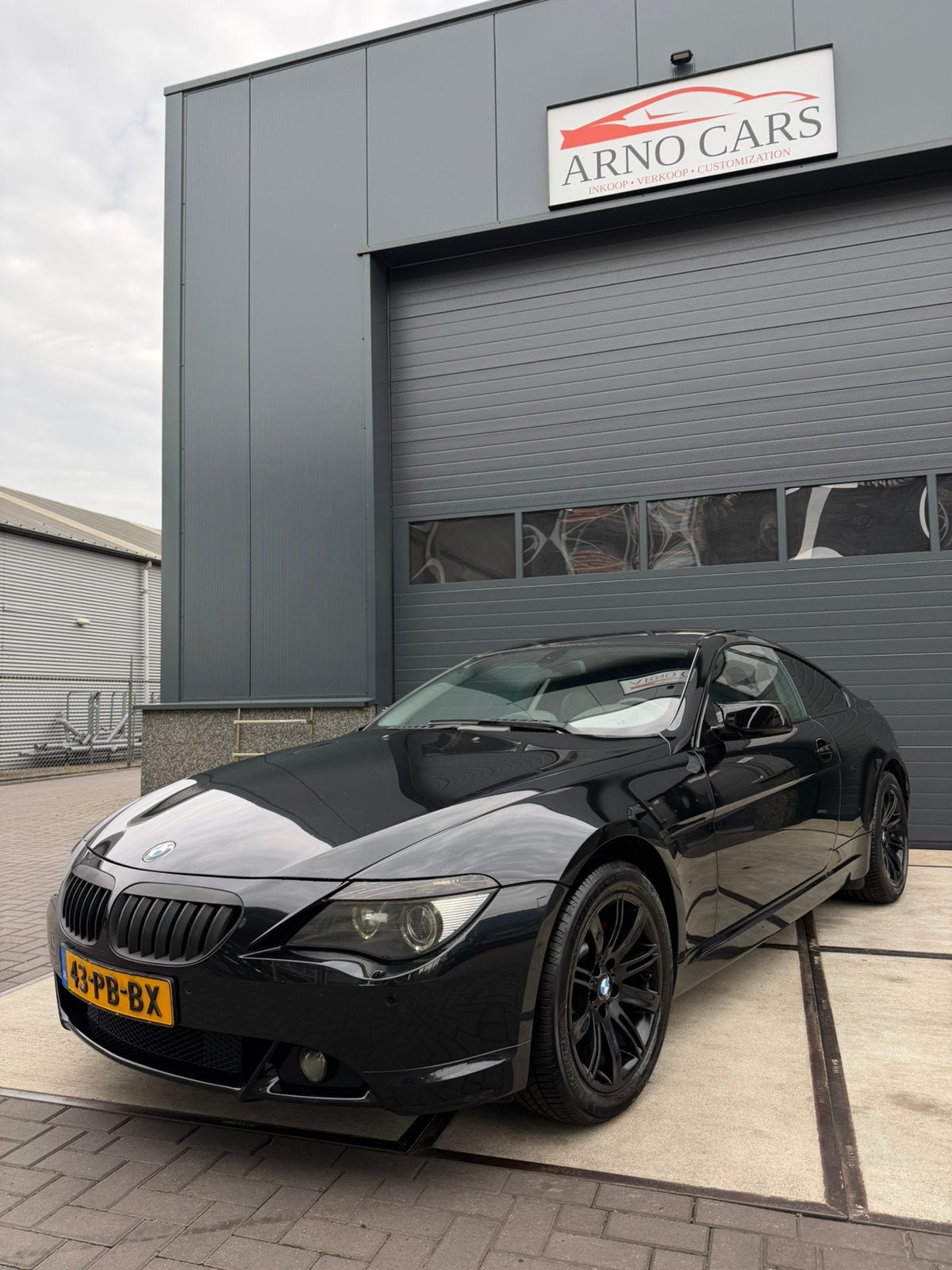 BMW 6-Serie 4.4 CI 645 Coupe AUT 2004 Zwart - Black on Black, Auto's, Automaat, Dealer onderhouden, Achterwielaandrijving, 1595 kg