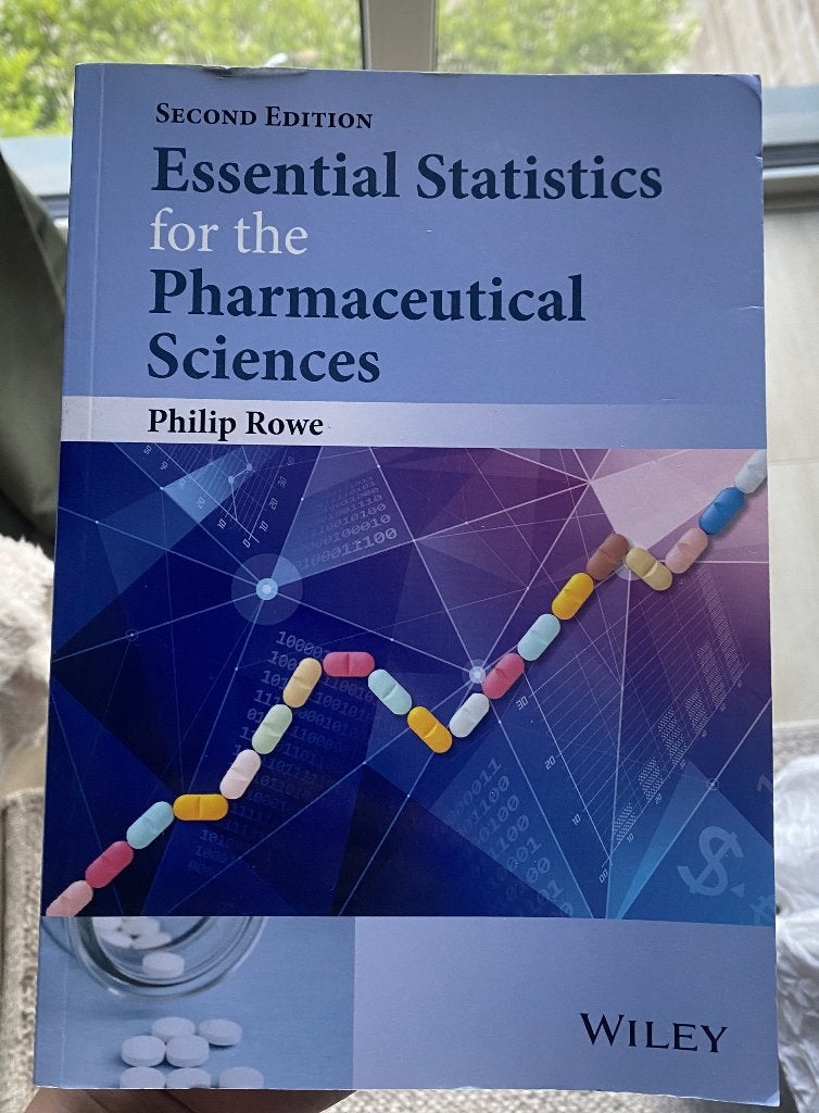 Essential Statistics For The Pharmaceutical Science Rowe, Ophalen, Rowe, Beta, WO