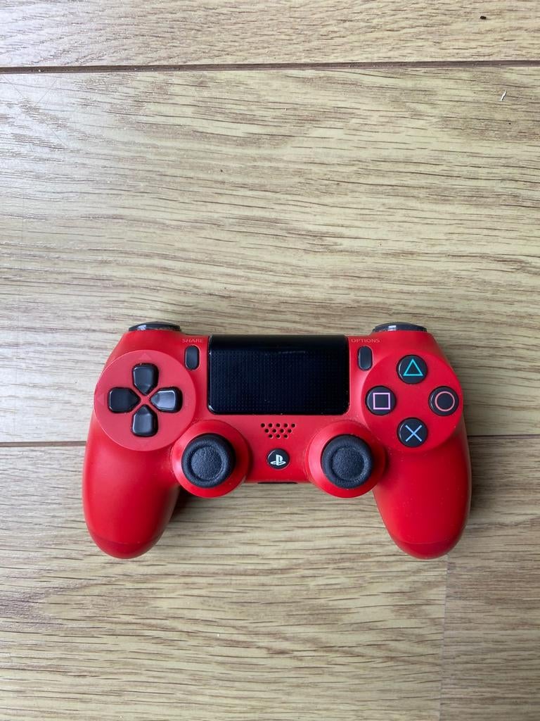 Rode PS4 Controller, Ophalen of Verzenden, Zo goed als nieuw, Controller, PlayStation 4