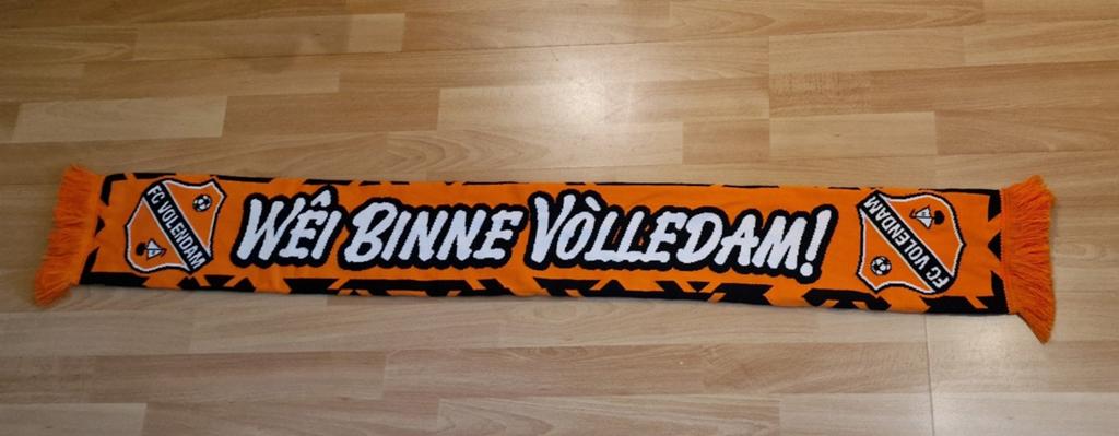 Voetbal sjaal FC Volendam, Ophalen of Verzenden, Zo goed als nieuw, Overige binnenlandse clubs, Vaantje of Sjaal