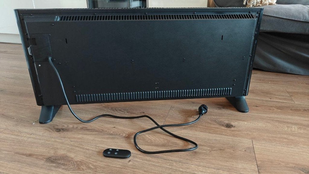 Eurom Alutherm 2500 WiFi Black space heater, Ophalen, 30 tot 80 cm, Hoog rendement (Hr), Kachel