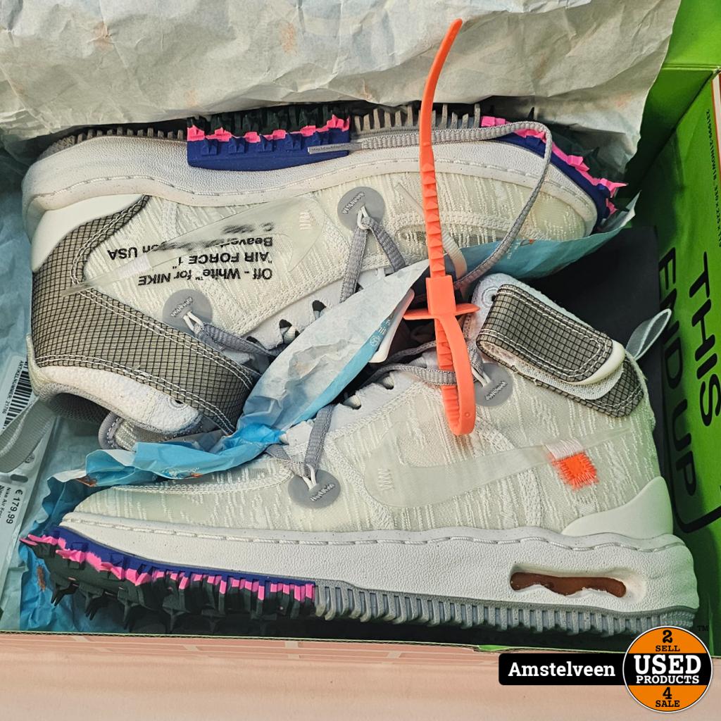 Nike Air Force 1 Mid Off-White 36.5 | Nieuw, Flex Ltd., Zo goed als nieuw, https://flex.com/contact-us, Nobelstraat 10, 5807 GA Oostrum