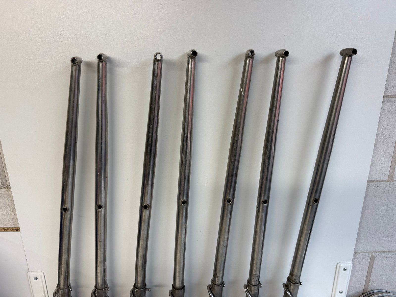 8 x scepter met scepterpot 61 cm, Ophalen of Verzenden, Gebruikt, Overige typen