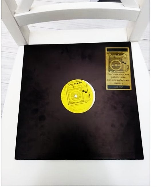 original maxi-single-the clash-this is radio clash *1981*, Cd's en Dvd's, Vinyl Singles, Fotohoes, Overige genres, Ophalen of Verzenden