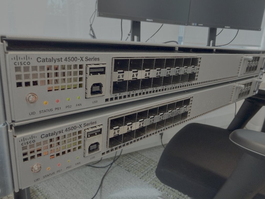 Cisco Catalyst 4500X 10GbE Switch Set, Computers en Software, Netwerk switches, Zo goed als nieuw, Ophalen