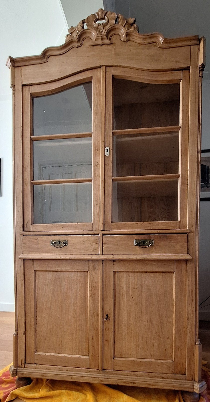 Buffetkast, Huis en Inrichting, Kasten | Buffetkasten, Ophalen, Gebruikt, Glas, 150 tot 200 cm
