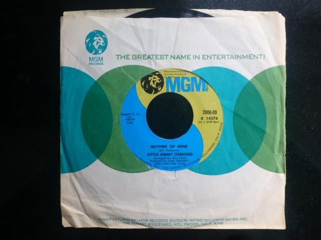 Little Jimmy Osmond. Long haired lover from Liverpool./ Moth, Gebruikt, 7 inch, Single, Ophalen of Verzenden