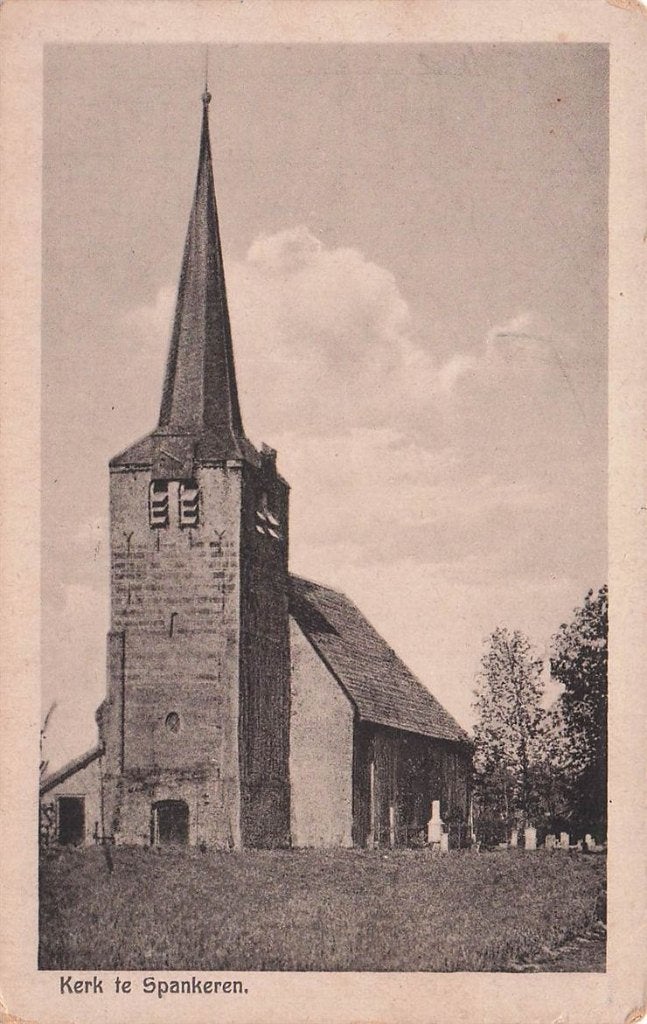 702-273-031 Kerk Te Spankeren., Verzenden, Voor 1920, Gelderland