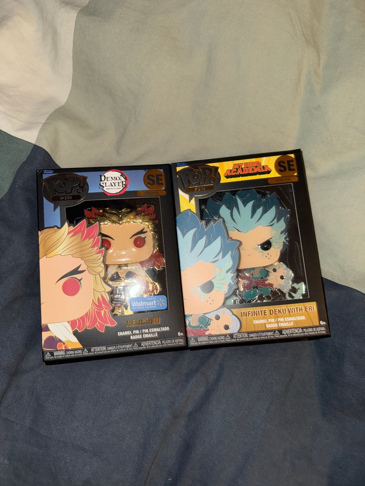 Funko Pop! Emaille Pins: Demon Slayer & My Hero Academia, Ophalen of Verzenden, Nieuw