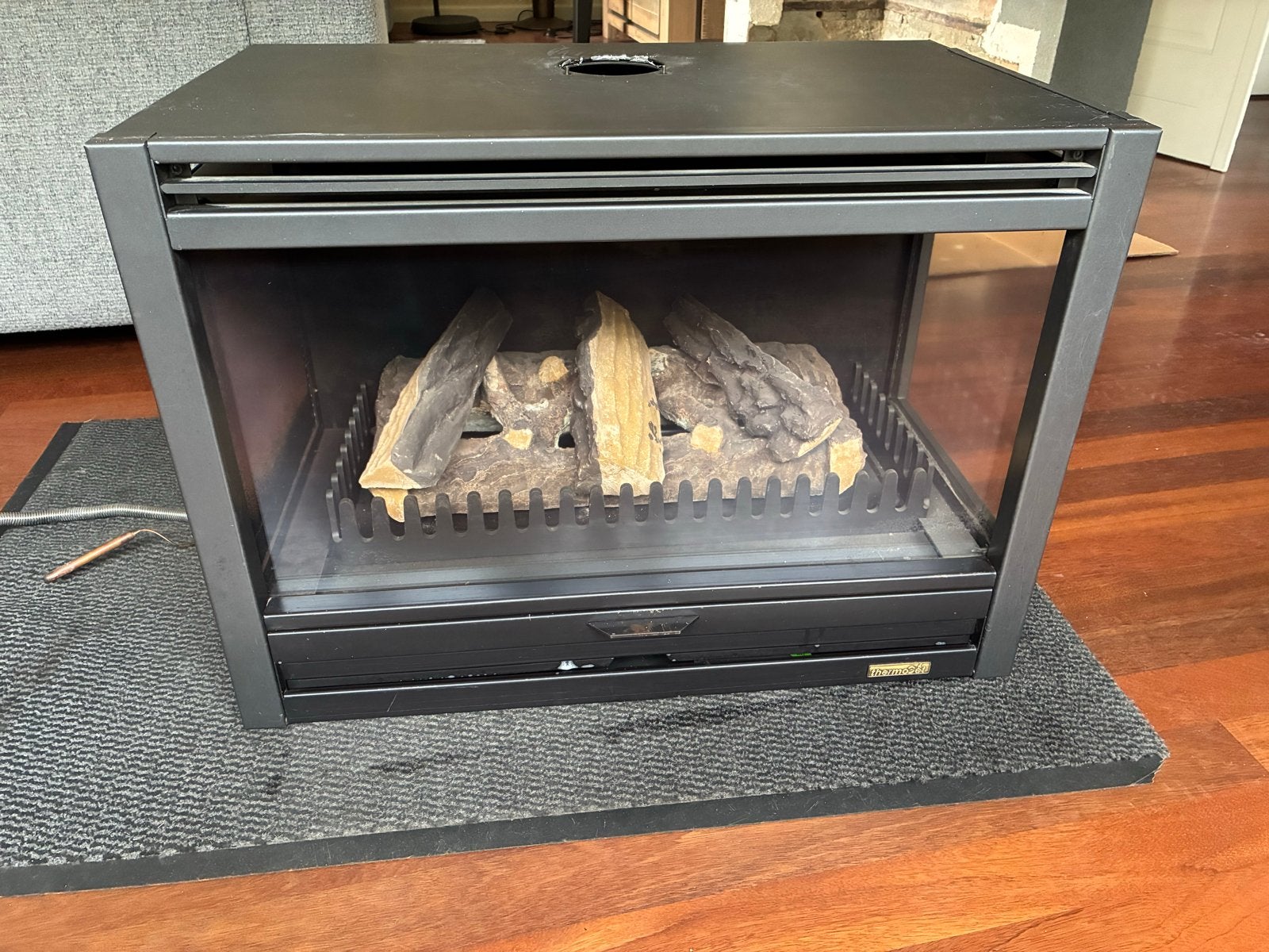 ThermoCet Estella LV Gashaard - Inbouw (Gebruikt), Ophalen, Gebruikt, Inbouwhaard, Gashaard