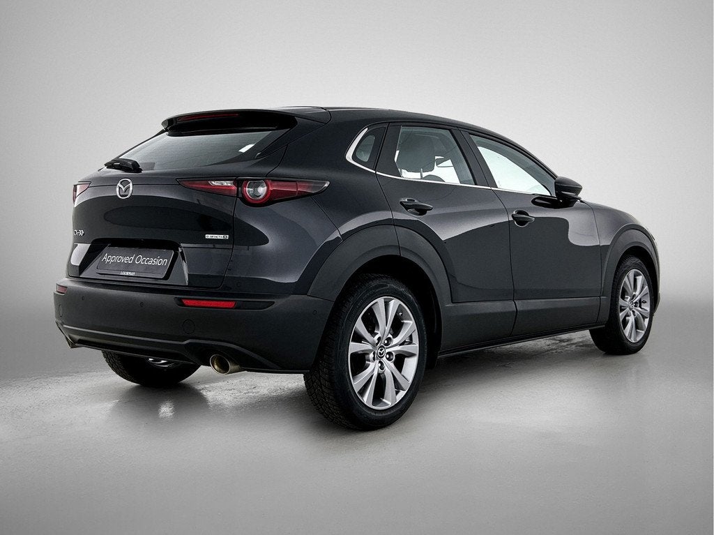 Mazda CX-30 2.0 e-SkyActiv-X M Hybrid Luxury | 360 Camera |, Auto's, Mazda, Gebruikt, Zwart, Leder, Bedrijf