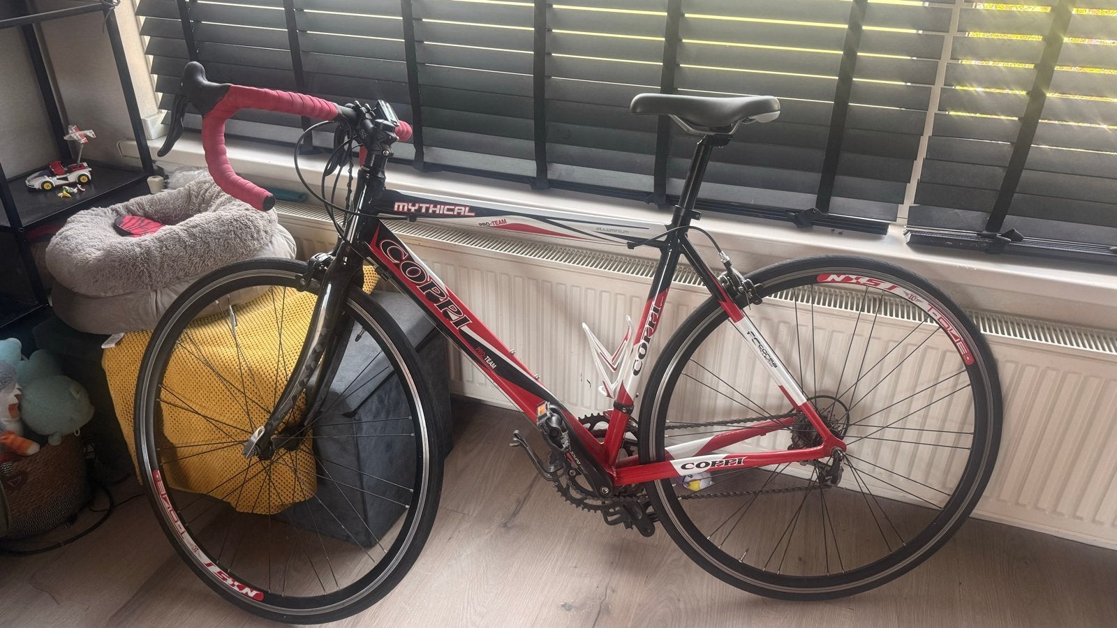 Coppi Mythical Pro-Team racefiets 52 cm – Campagnolo, Gebruikt, Velgrem, Aluminium, 49 tot 53 cm