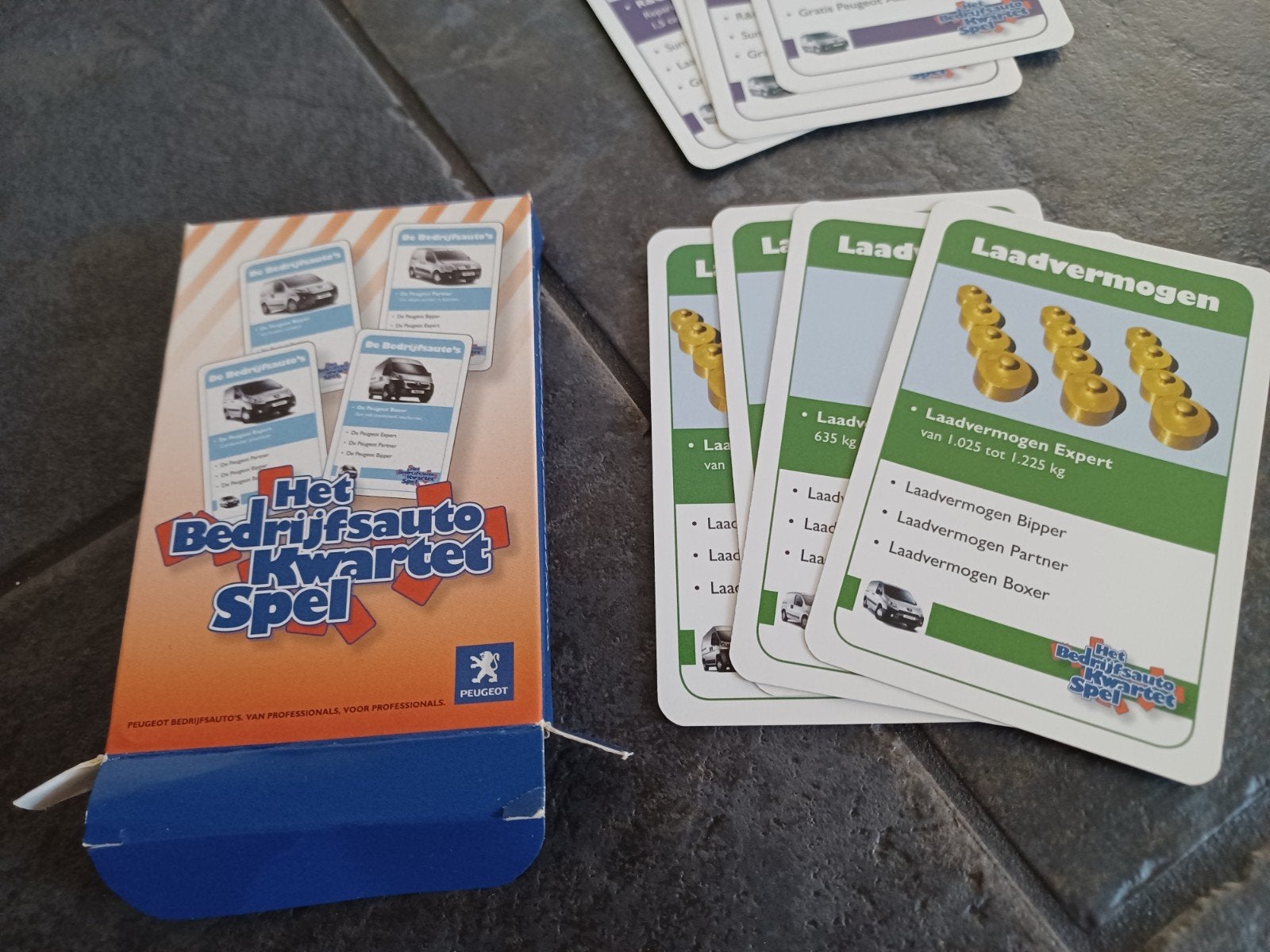 Het bedrijfsauto kwartet spel  , Nieuw, Verzamelen, Ophalen of Verzenden, Nieuw, Kwartet(ten)