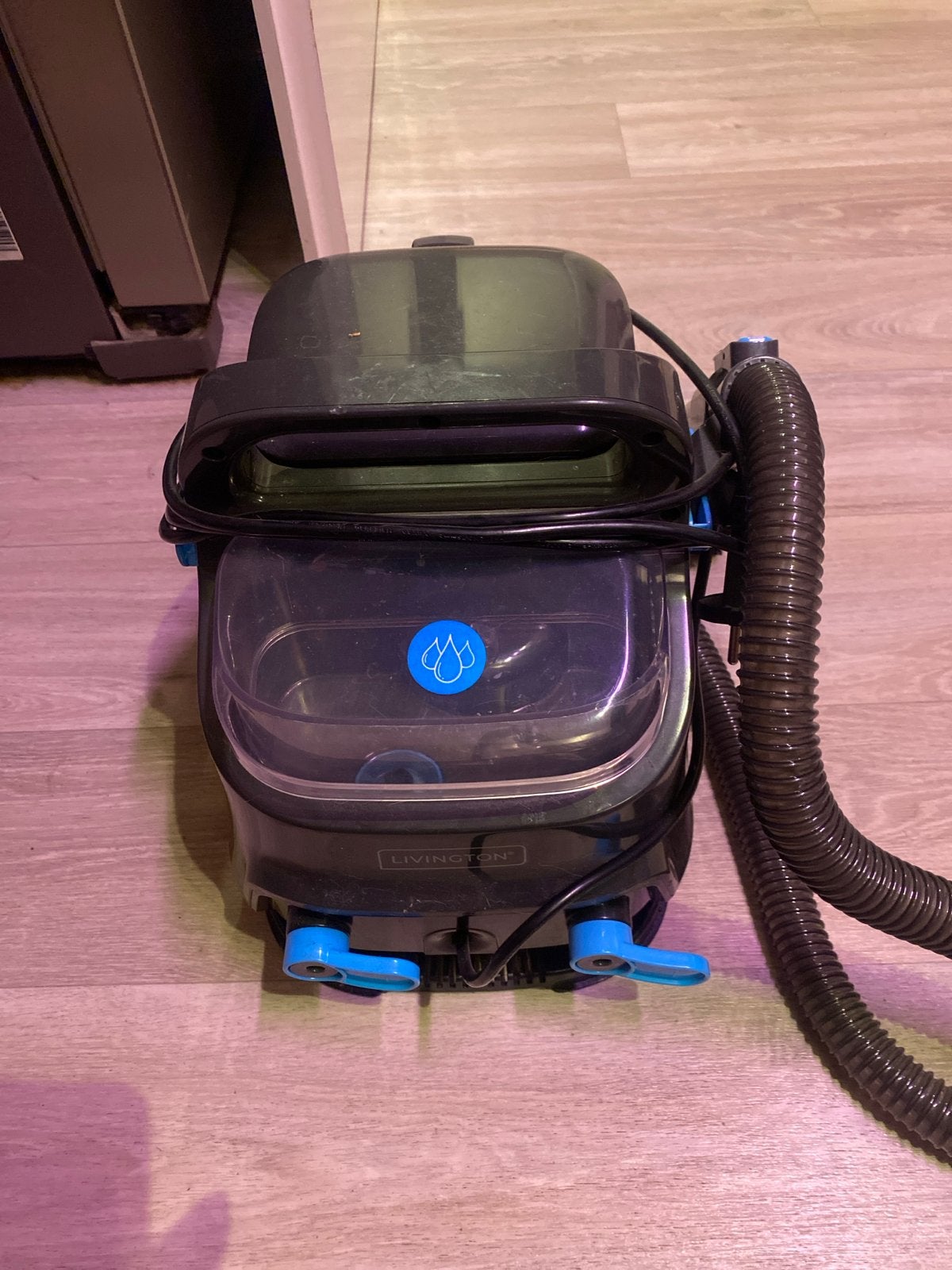 Livington SteamScrub Stoomreiniger - Zo goed als nieuw, Ophalen, Minder dan 1200 watt, Reservoir, Overige merken