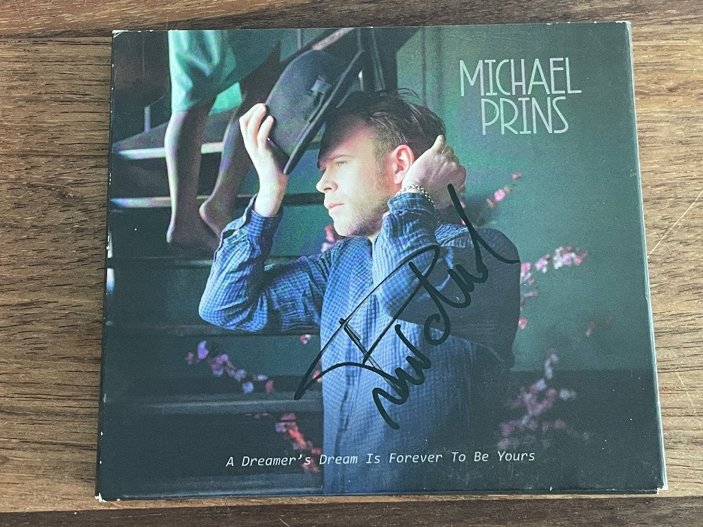 Cd Michael Prins A Dreamers Dream Is Digipack GESIGNEERD 1, Gebruikt, Pop, Ophalen of Verzenden, Digipak