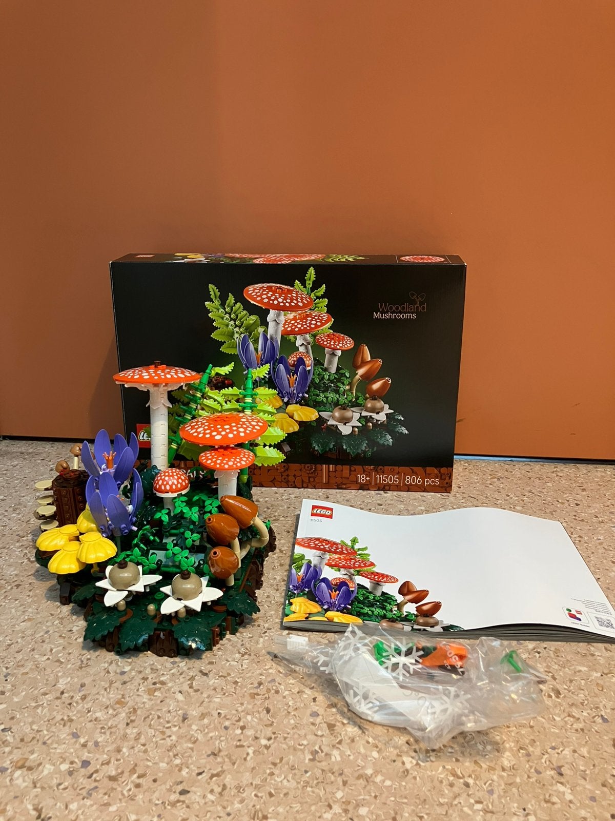 Lego 18+ bospaddenstoelen herfst 11505 maar 1x gebouwd, Overige thema's, Lego, Ophalen of Verzenden, Zo goed als nieuw