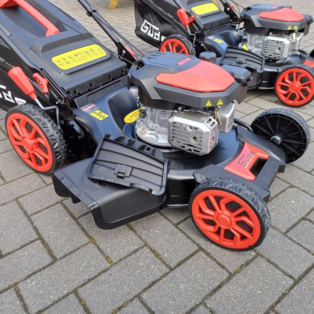 Lentedeal! Gude Big Wheeler 514.9R Aangedreven grasmaaier!!, Ophalen, Cirkelmaaier, Nieuw, Benzine-grasmaaier