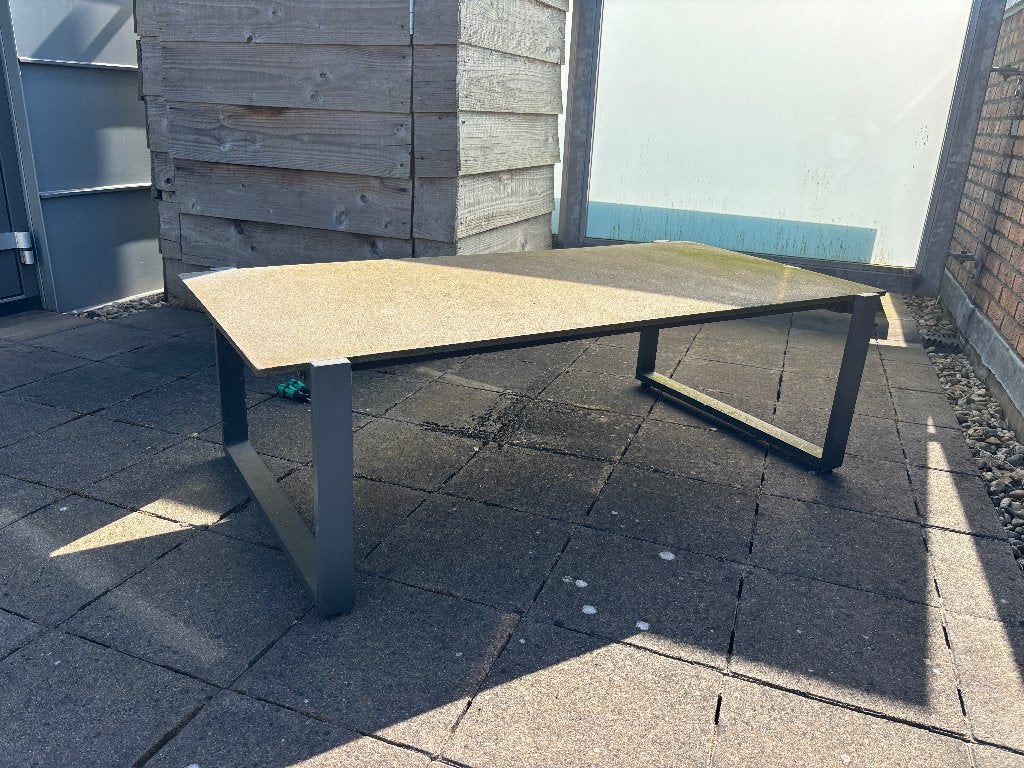 Gratis Tuintafeltje, Tuin en Terras, Ophalen of Verzenden, Rechthoekig, Aluminium