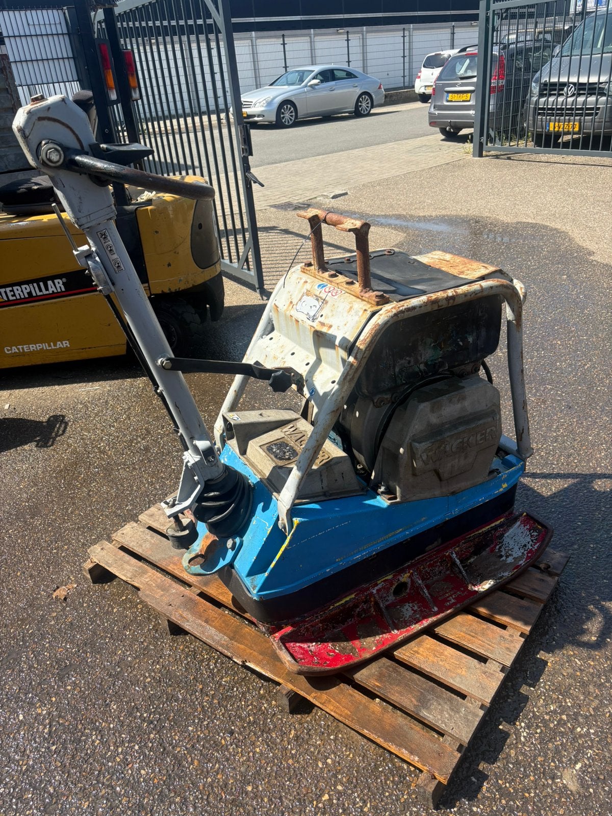 Wacker DPU 6055 trilplaat, Ophalen, Gebruikt, W, Wd
