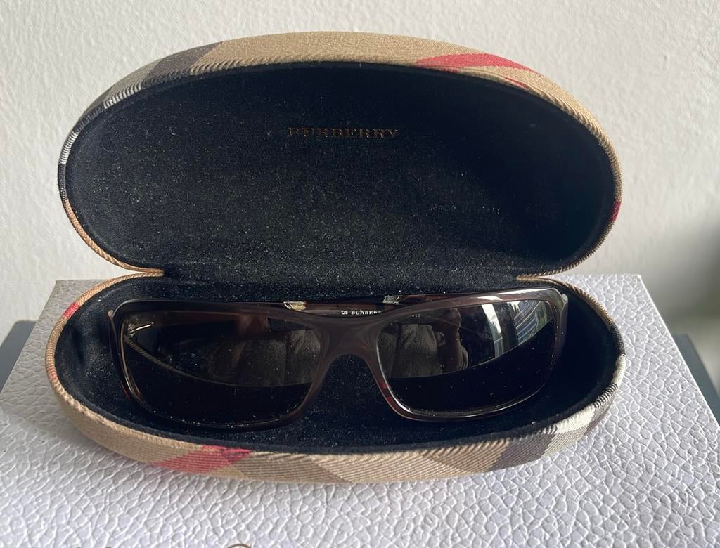 Vintage Burberry zonnebril, Overige merken, Zonnebril, Bruin, Ophalen of Verzenden